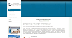 Desktop Screenshot of express-moves.pl